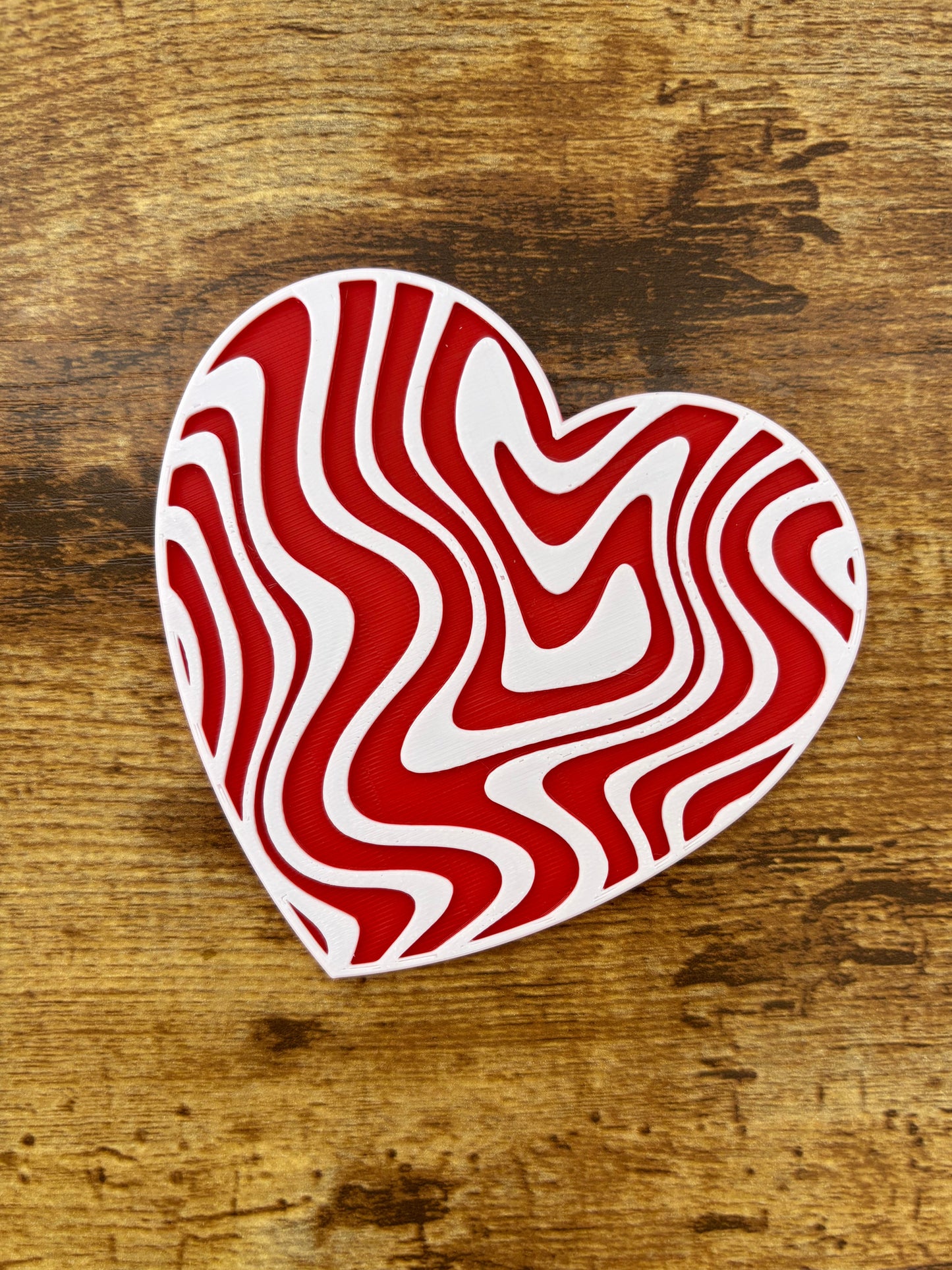 Hypnotic Heart Coasters