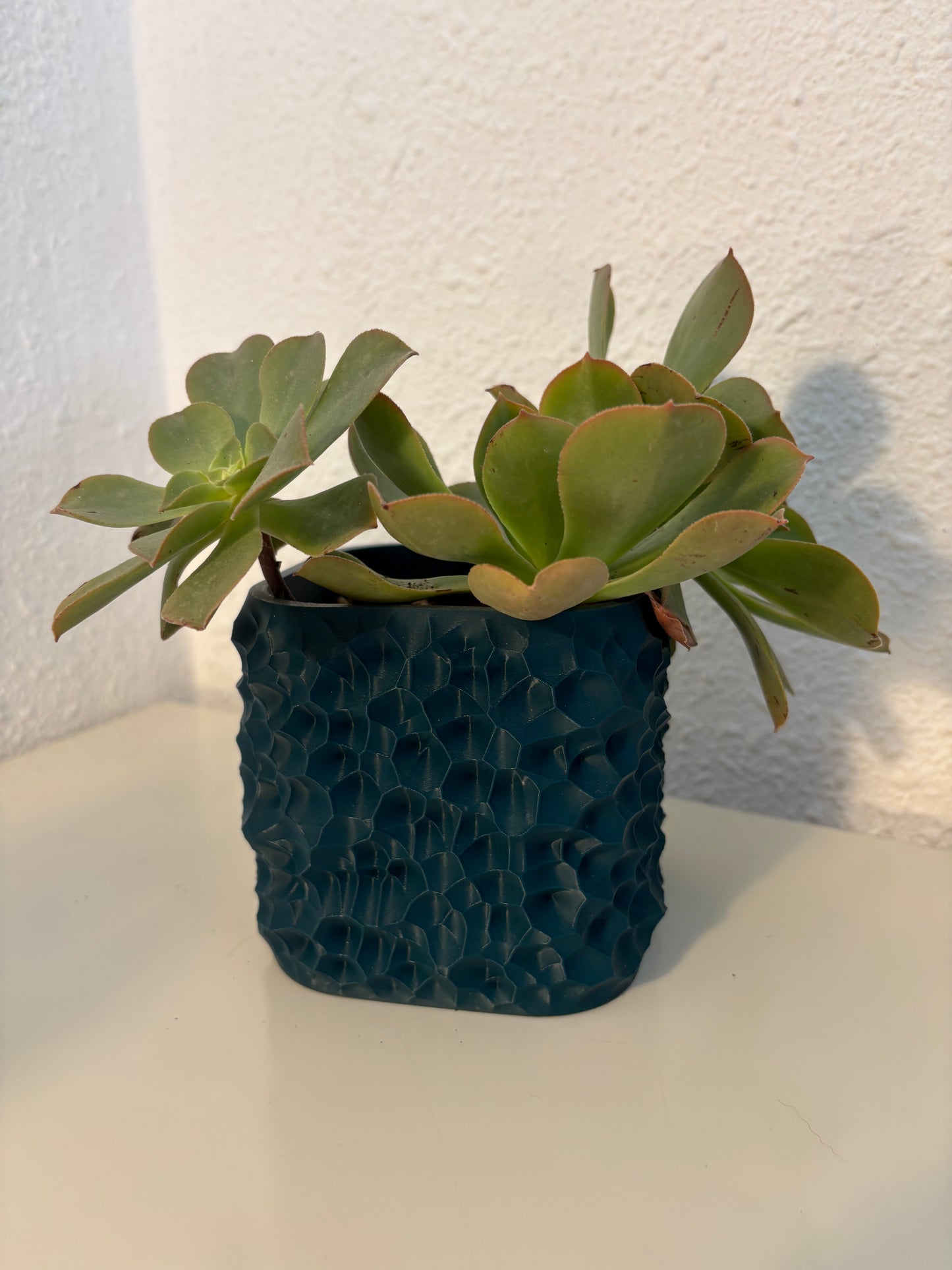 Textured Square Planter