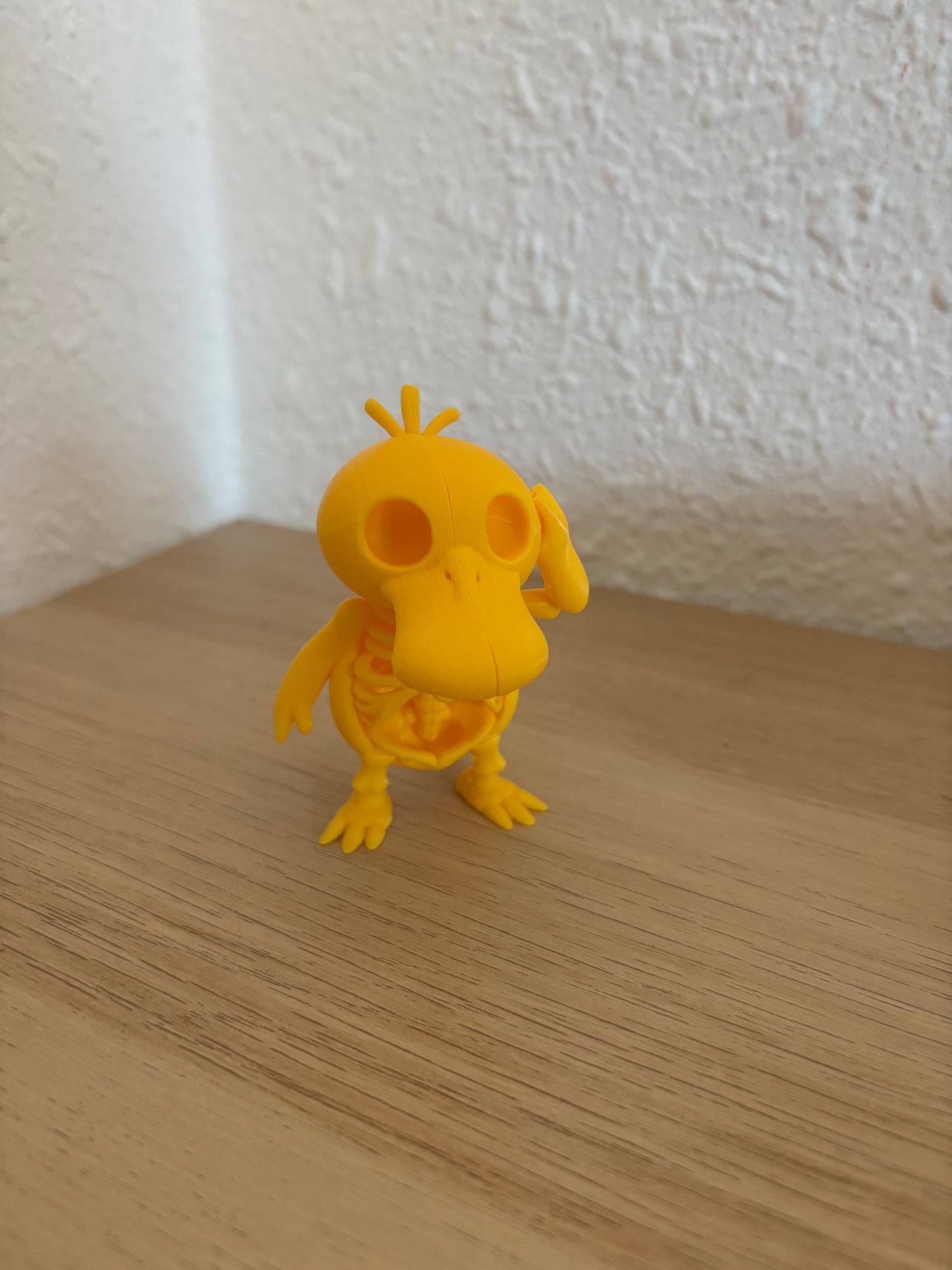 Psyduck Skeleton Figure