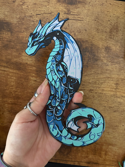 Water dragon bookmark