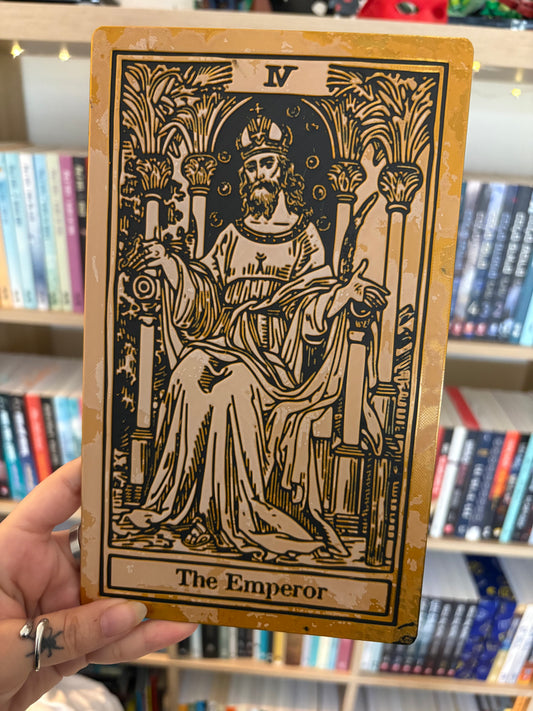 The Emperor Tarot Wall Art