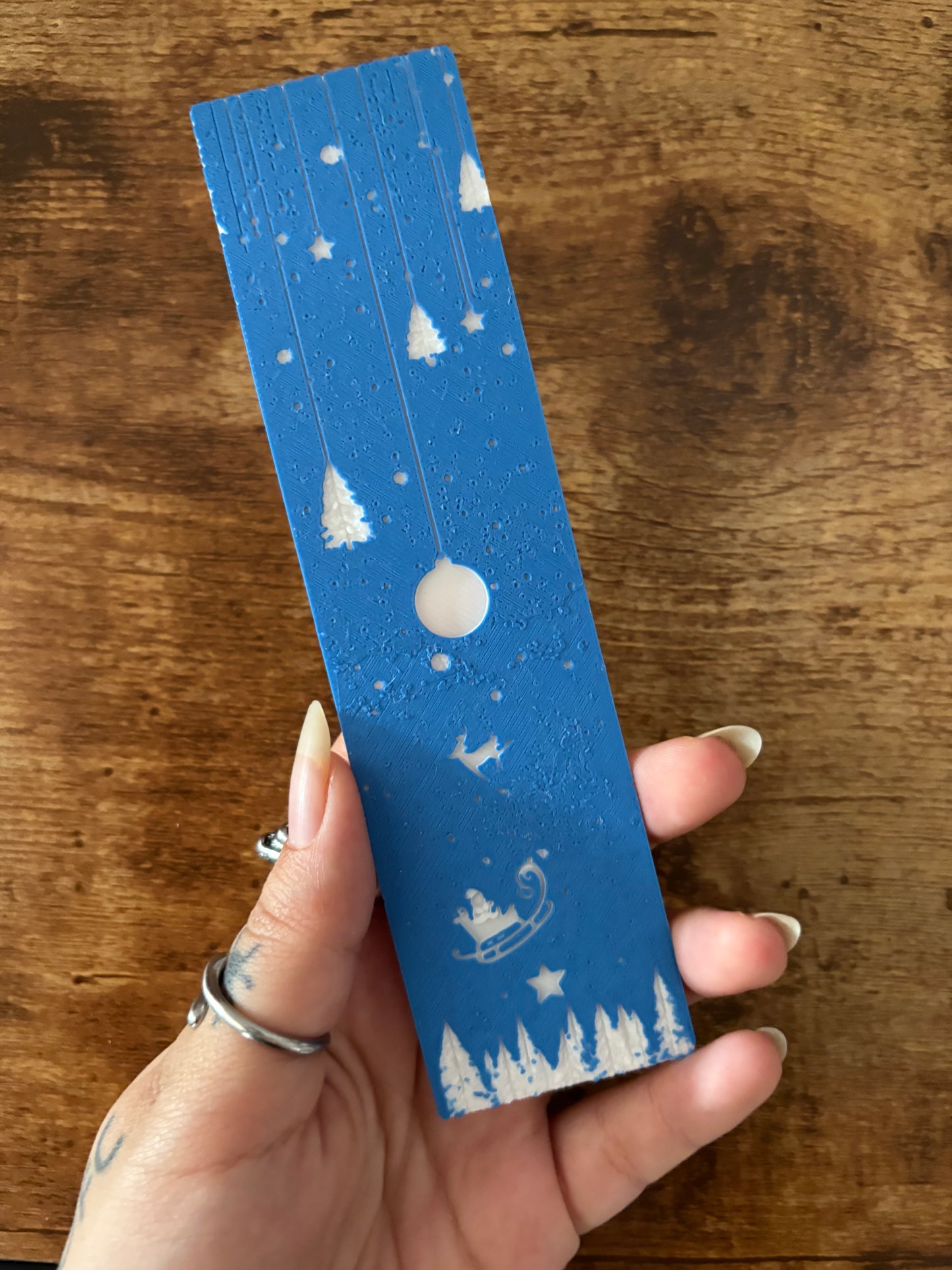 Snow Globe Bookmarks