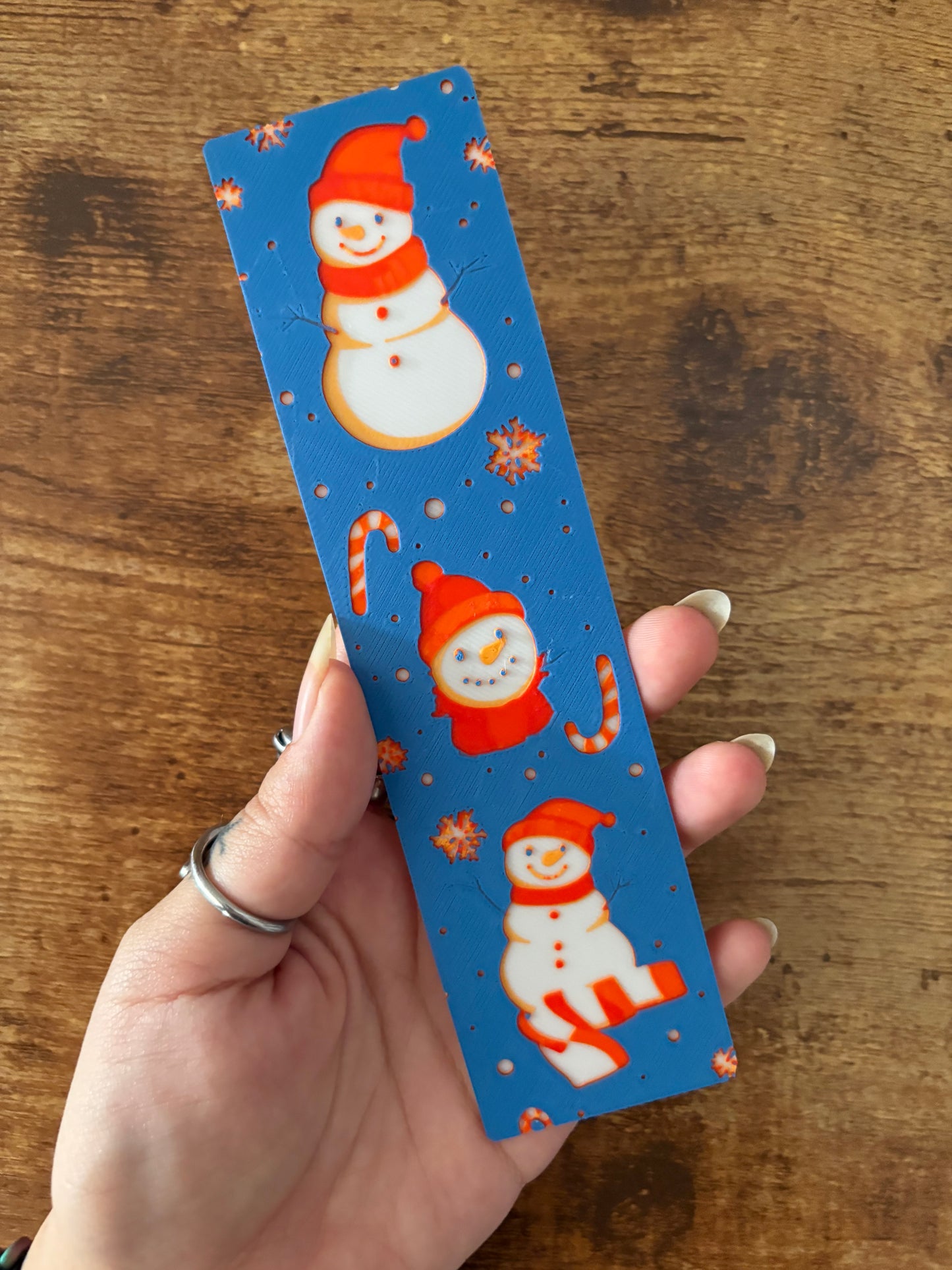 Snowman n.3 bookmark