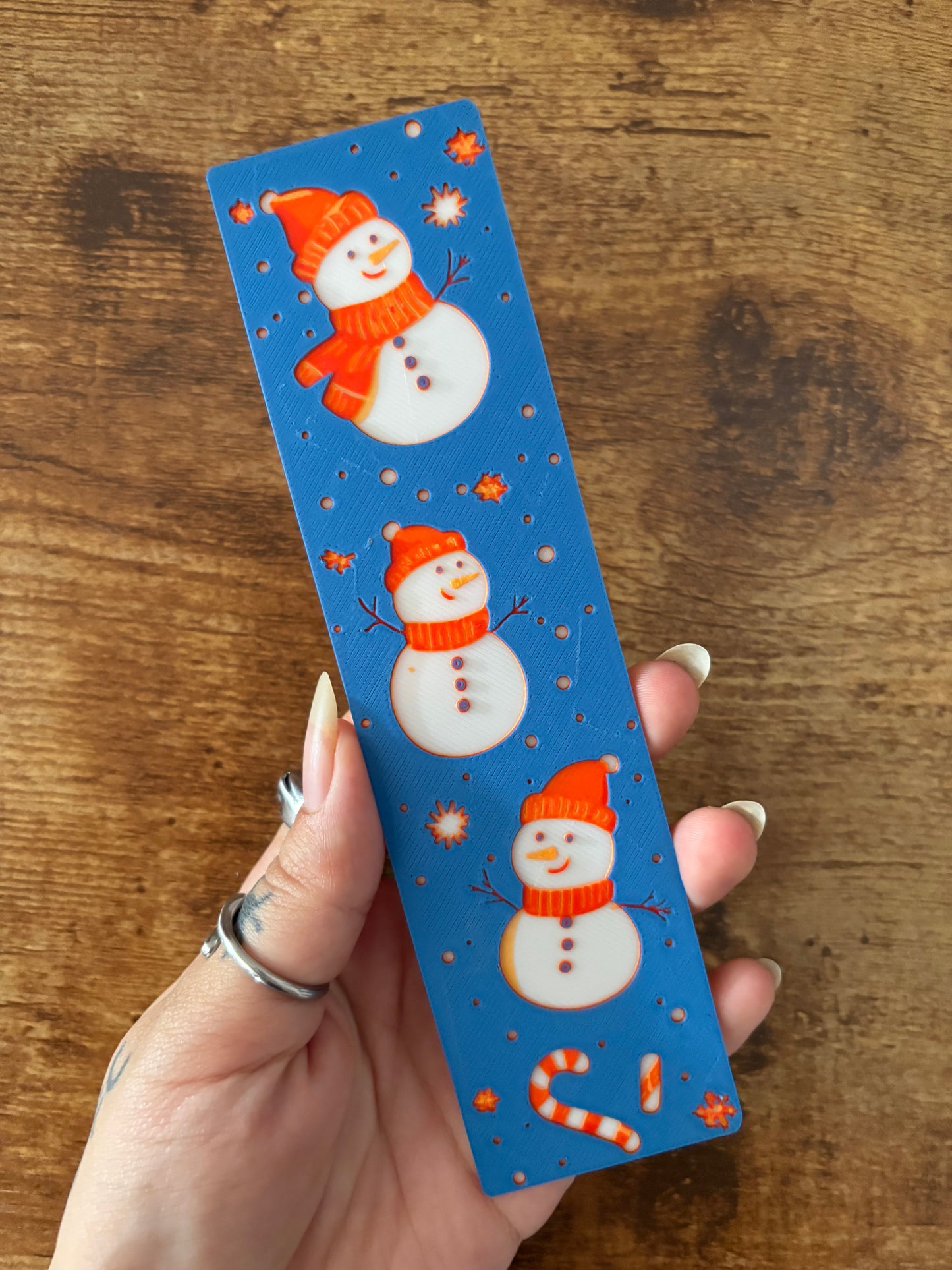 Snowman n.2 bookmark