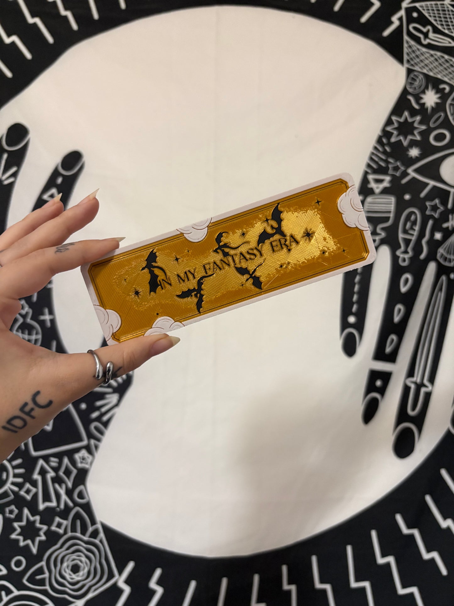 Fourth Wing Fantasy Bookmark