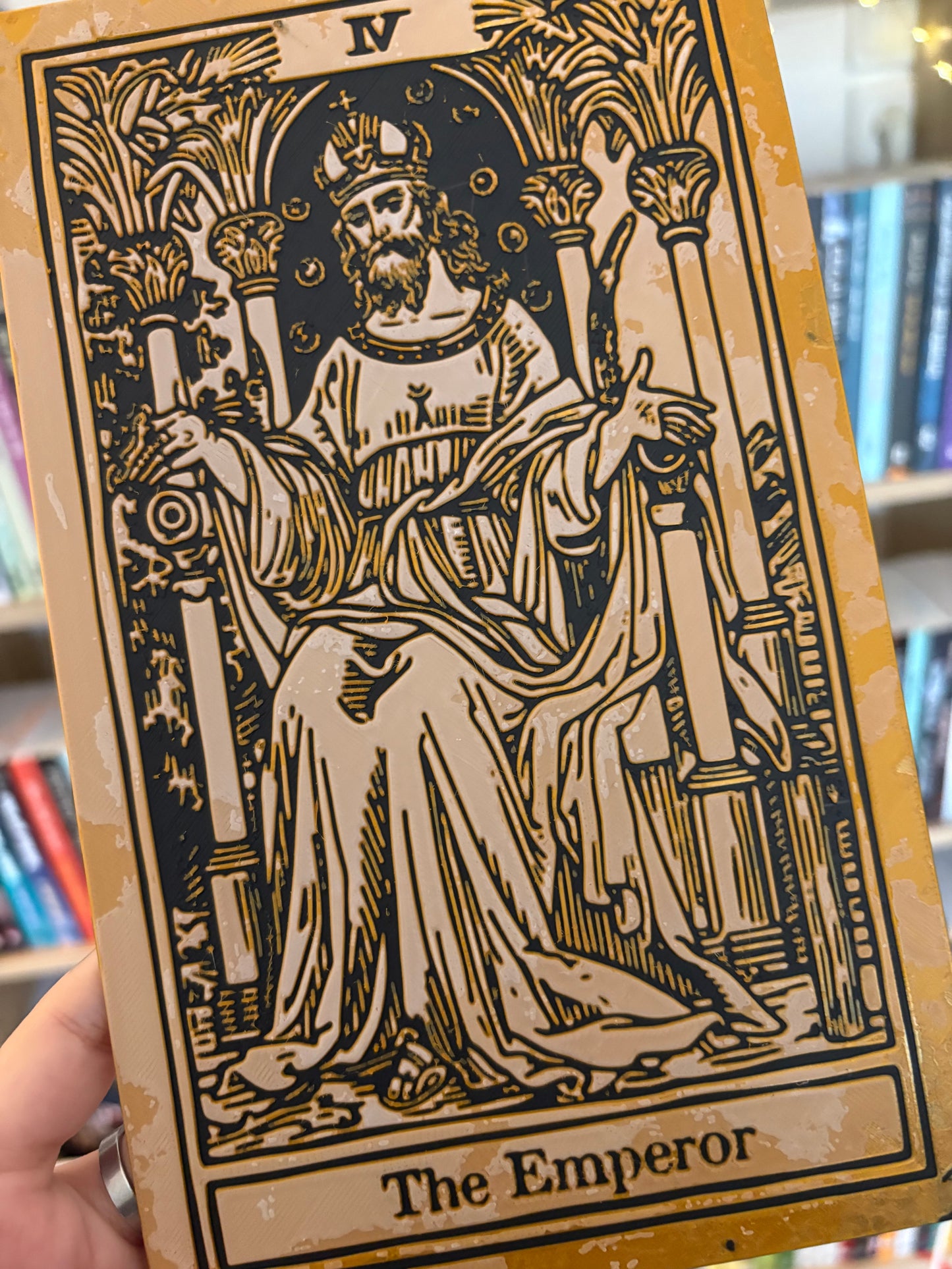 The Emperor Tarot Wall Art