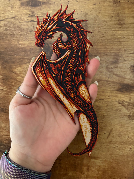 Red Dragon bookmark