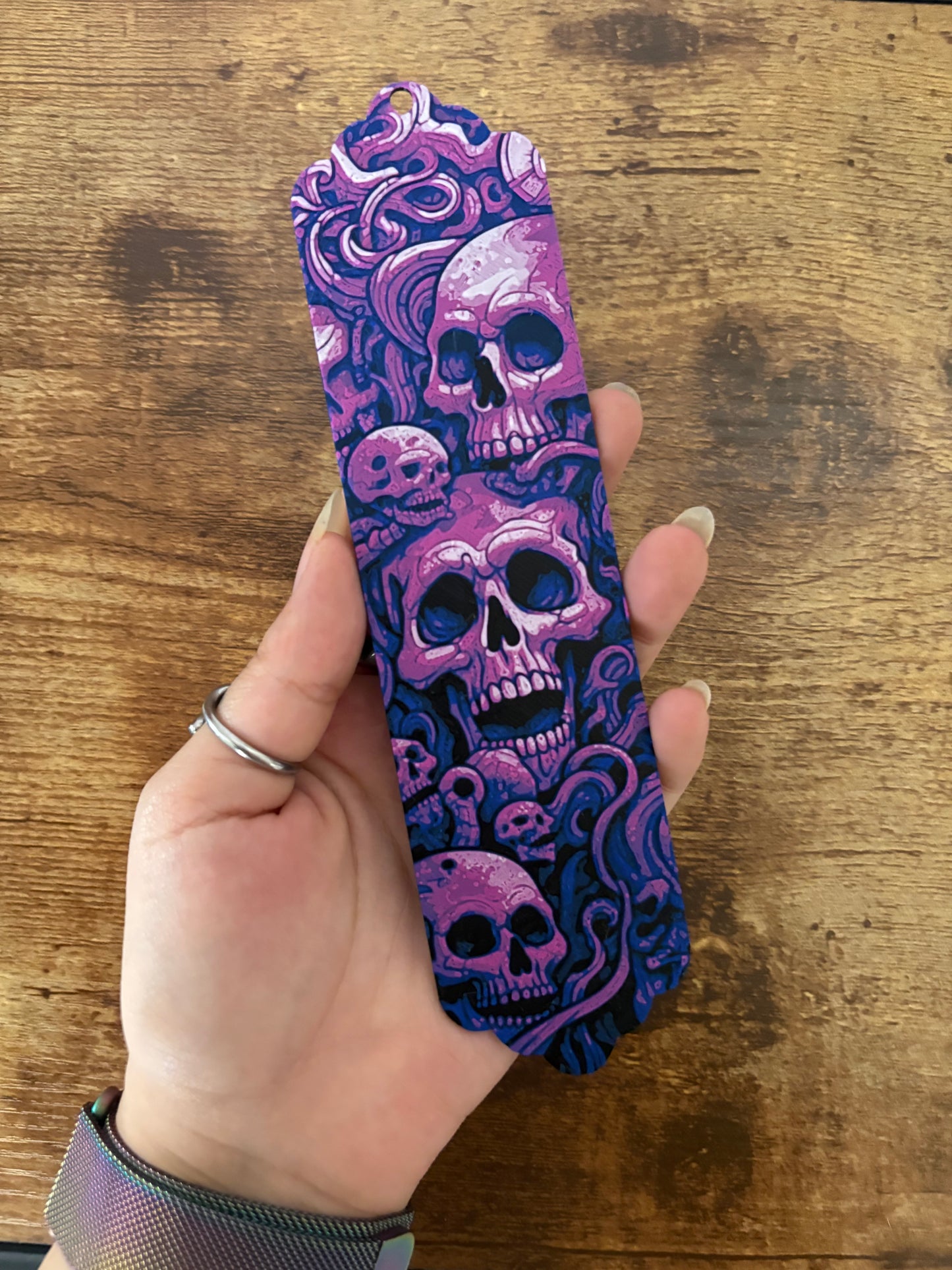 Skulls bookmark