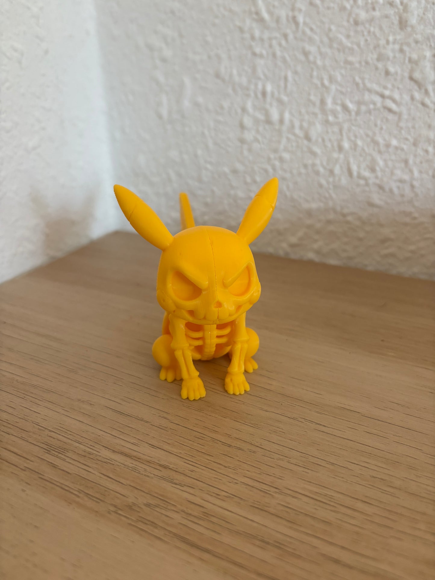 Pikachu Skeleton Figure