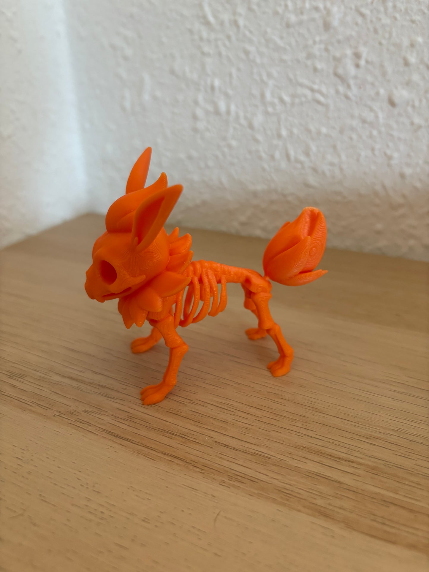 Flareon Skeleton Figure
