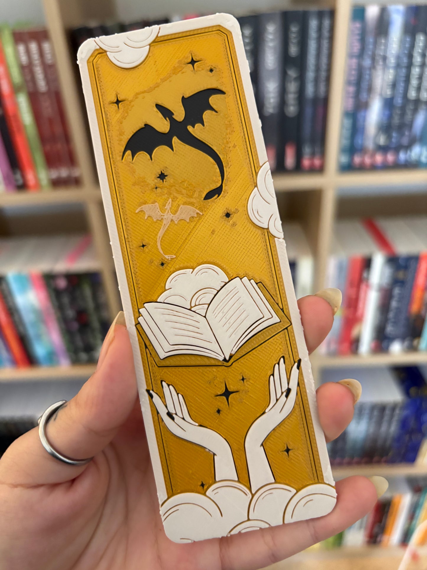Fourth Wing Dragon Bookmarks