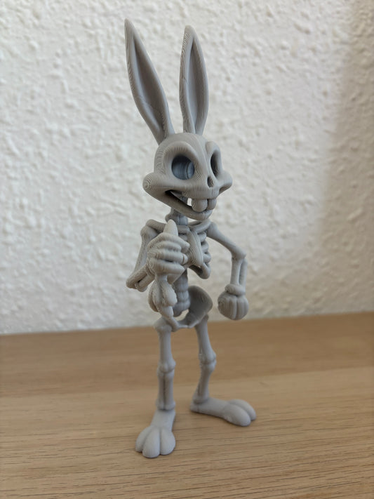 Bugs Bunny Skeleton Figure