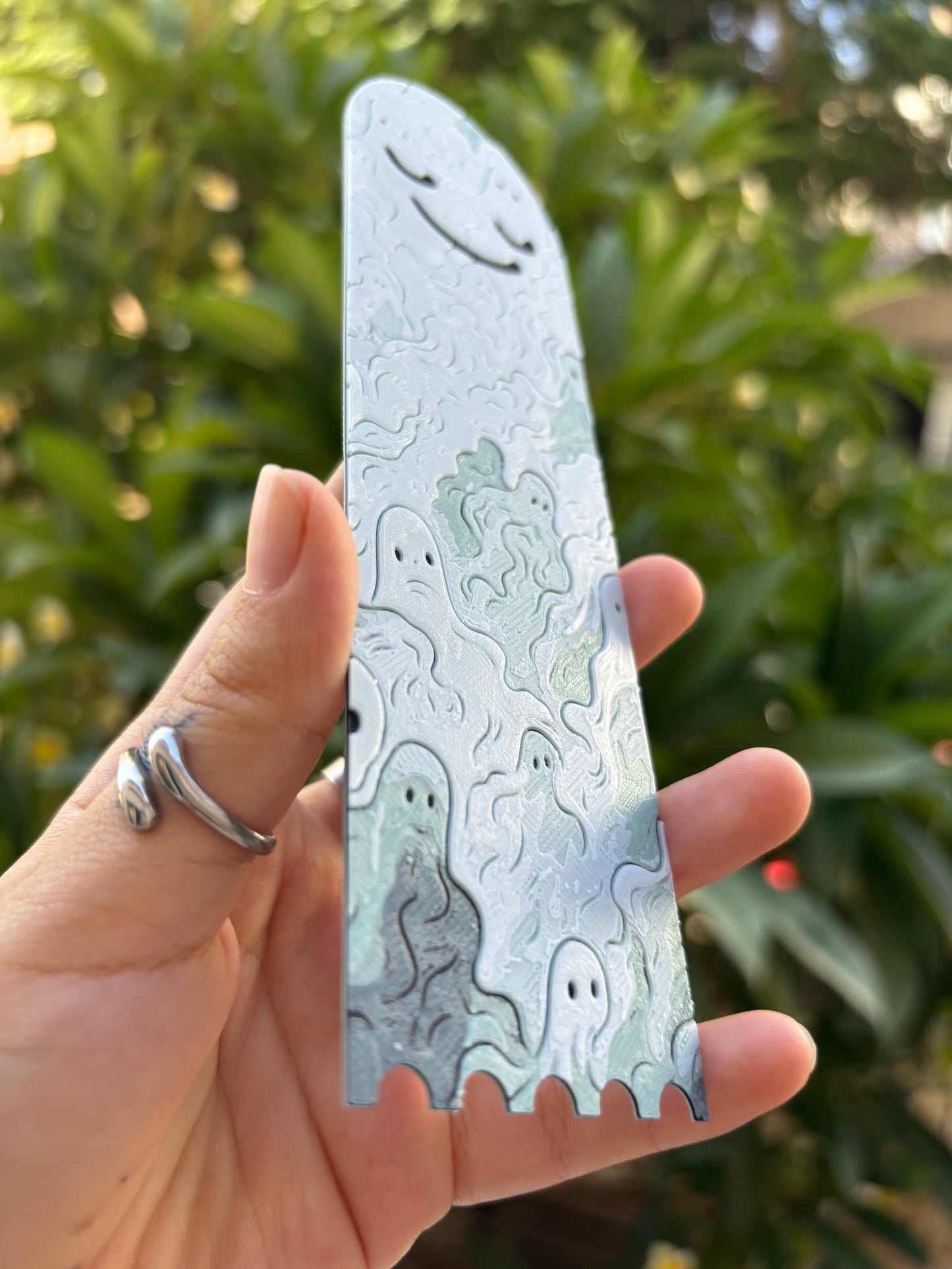 Glow-in-the-Dark Ghost Bookmark