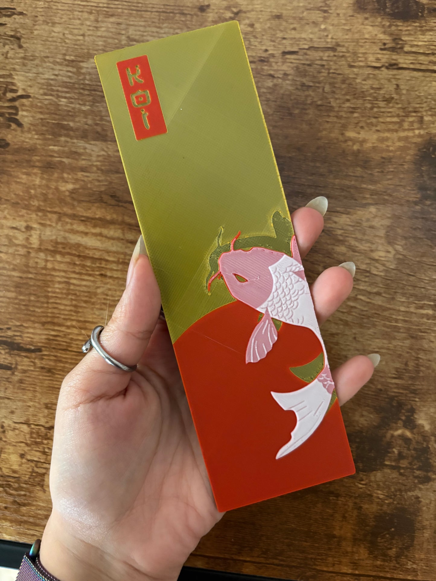 Koi Fish n.1 bookmark