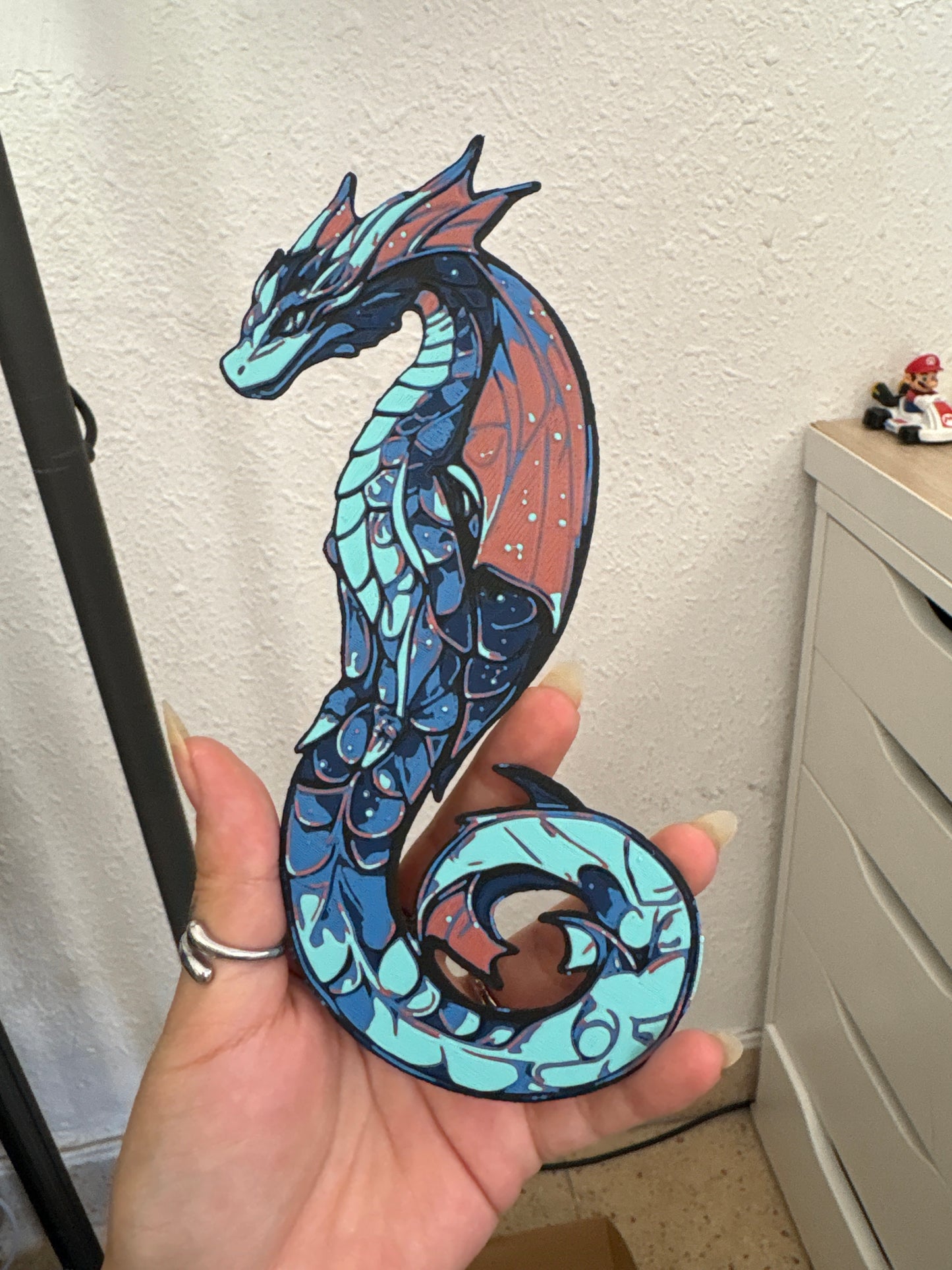 Water dragon bookmark