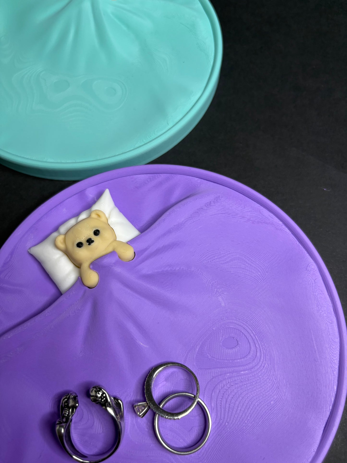 Teddy bear tray
