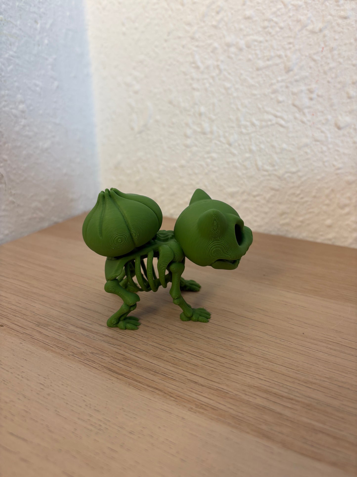 Bulbasaur Skeleton Figure
