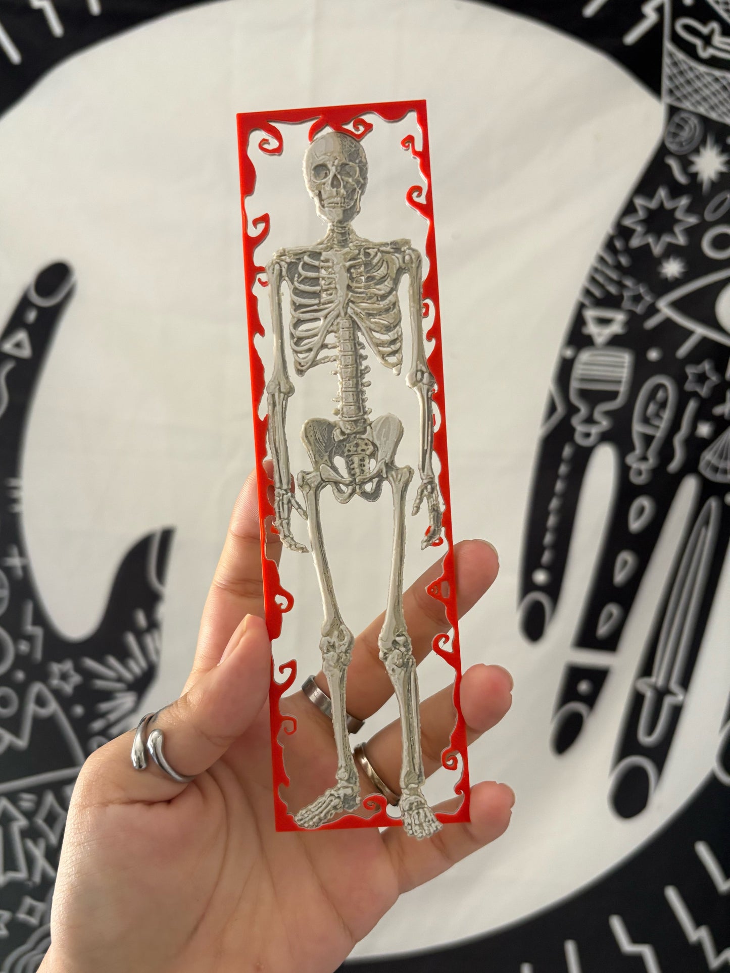 Skeleton Bookmark