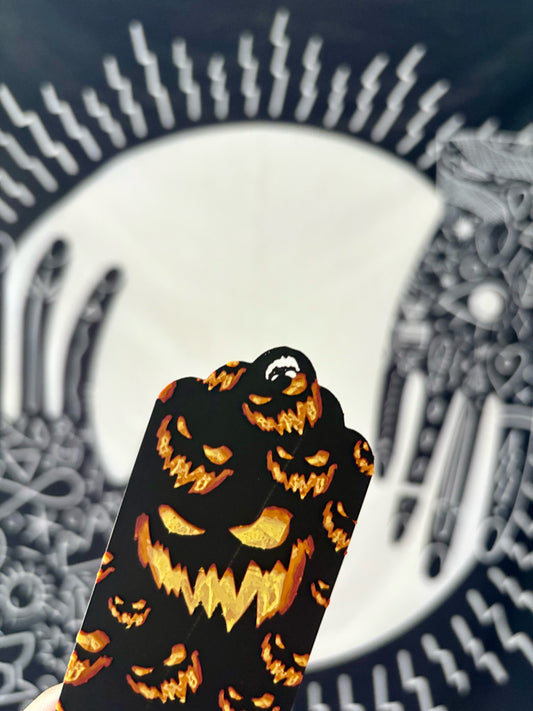 Pumpkin Grin Bookmark