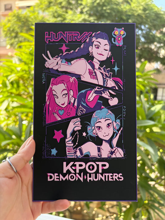 KPOP Demon Hunters Wall Art