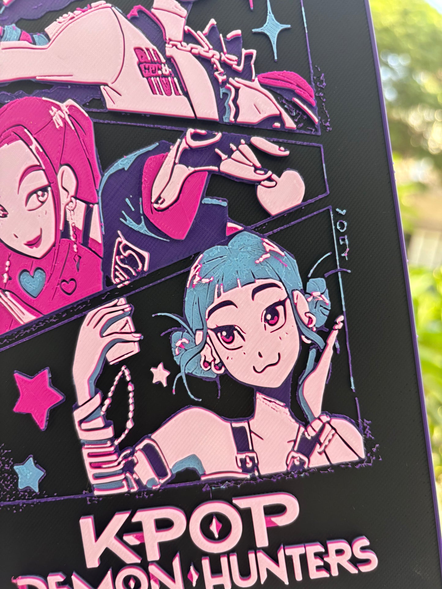 KPOP Demon Hunters Wall Art