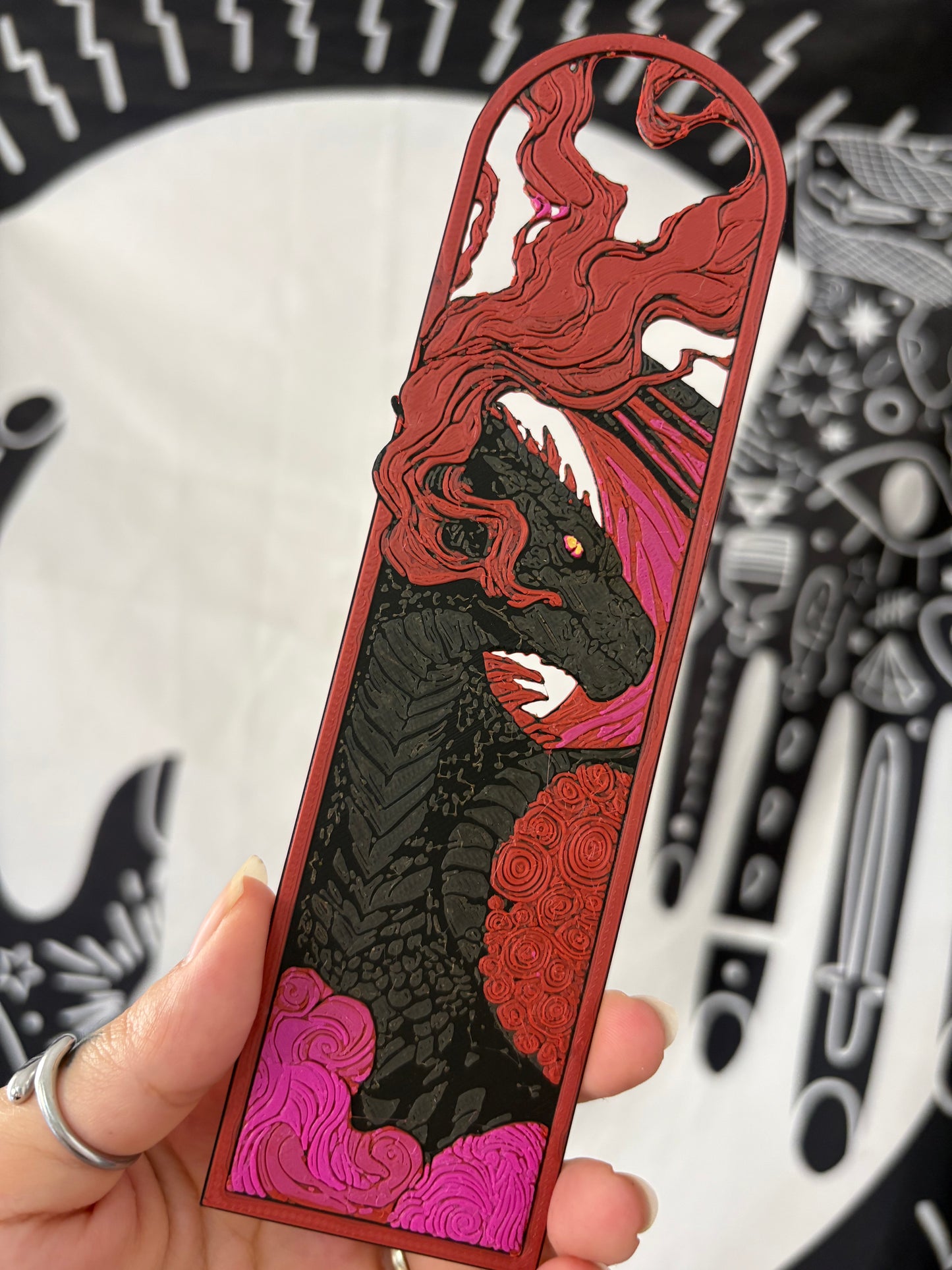 Dragon of Crimson Winds Bookmark