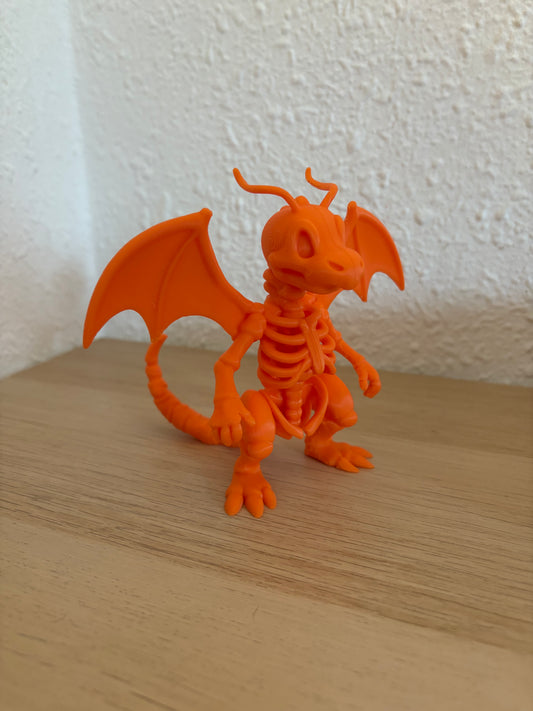 Dragonite Skeleton Figure