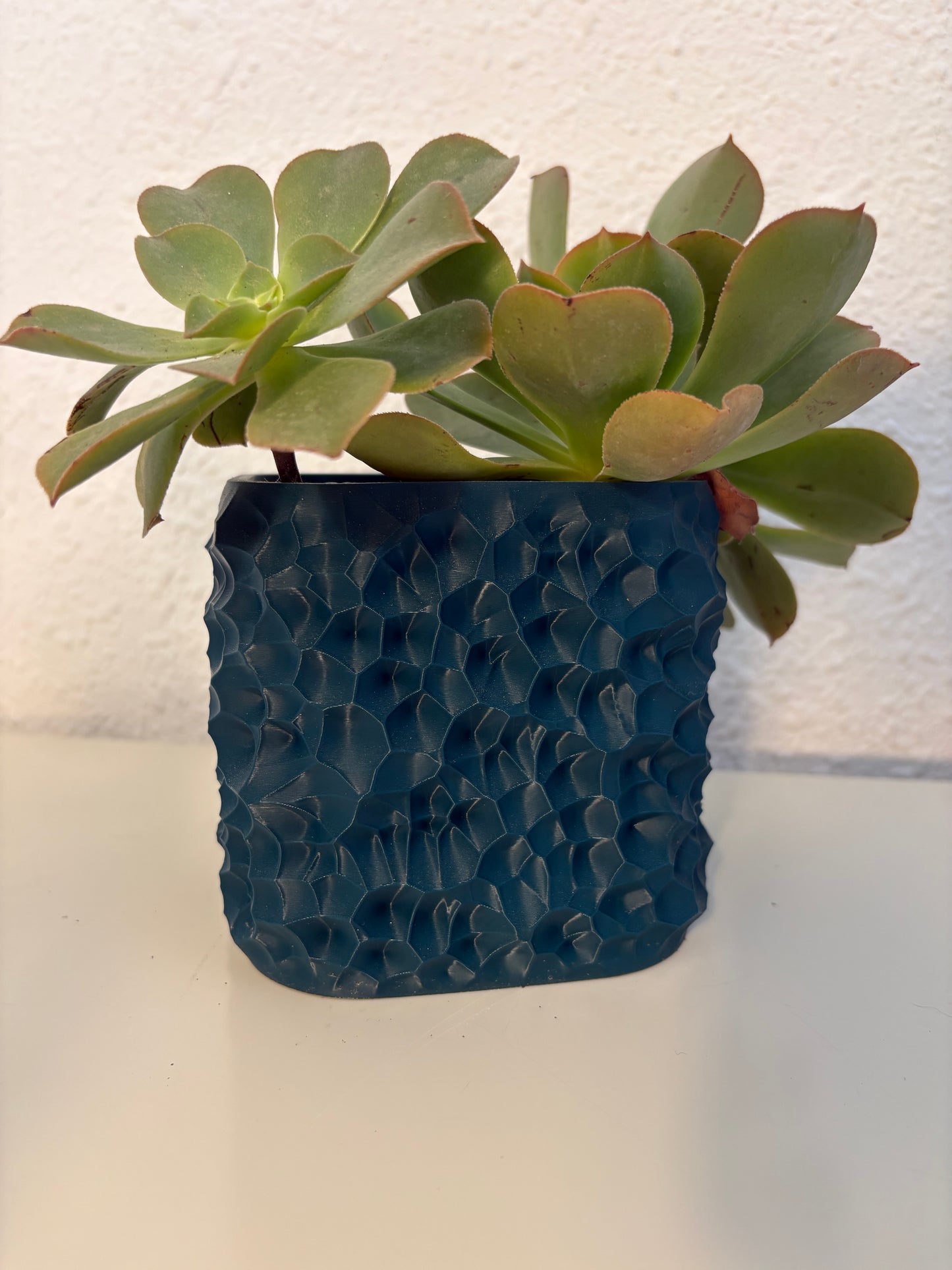 Textured Square Planter