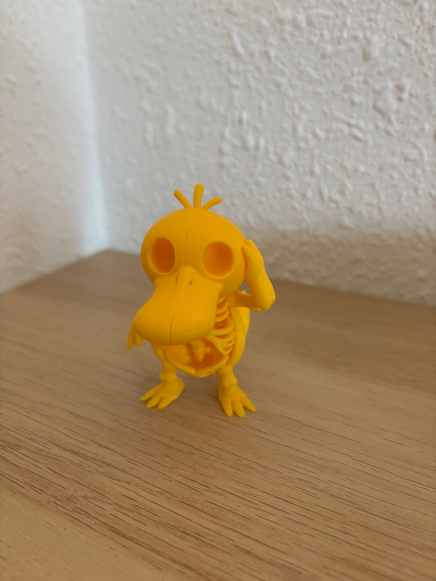 Psyduck Skeleton Figure