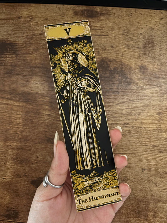 The Hierophant Tarot bookmark
