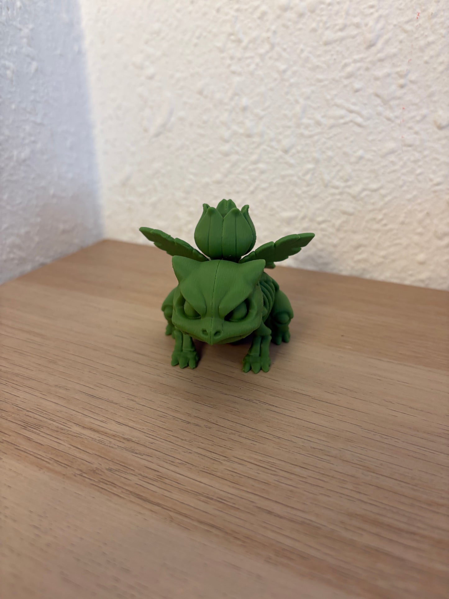 Ivysaur Skeleton Figure