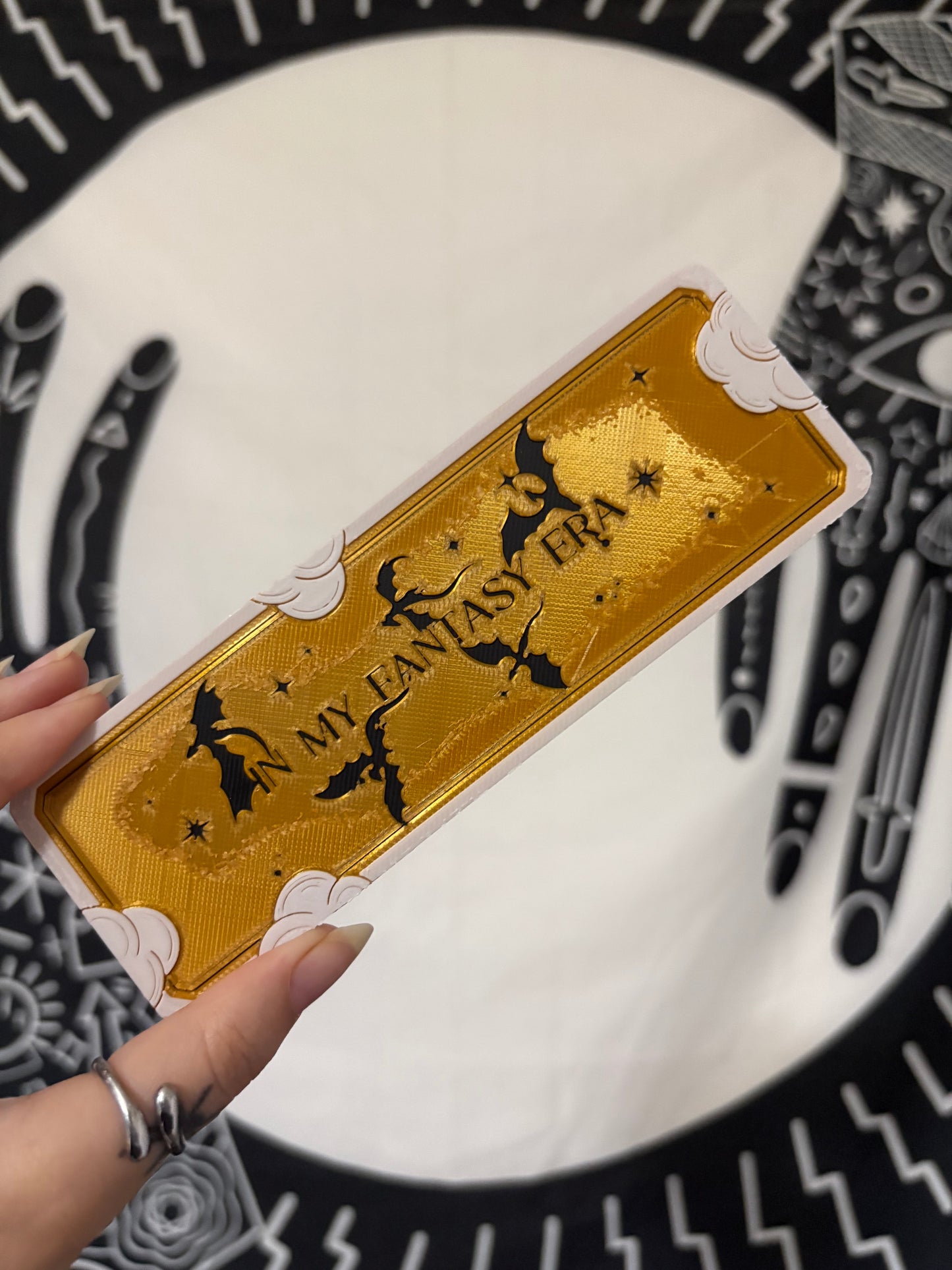 Fourth Wing Fantasy Bookmark