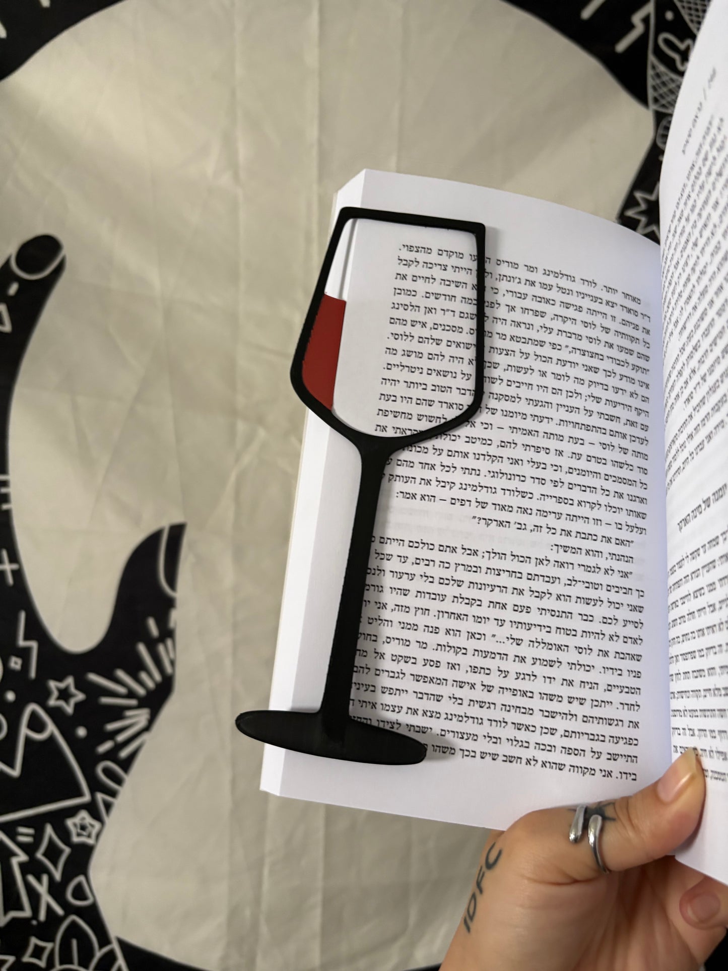 Wine Glass Bookmark