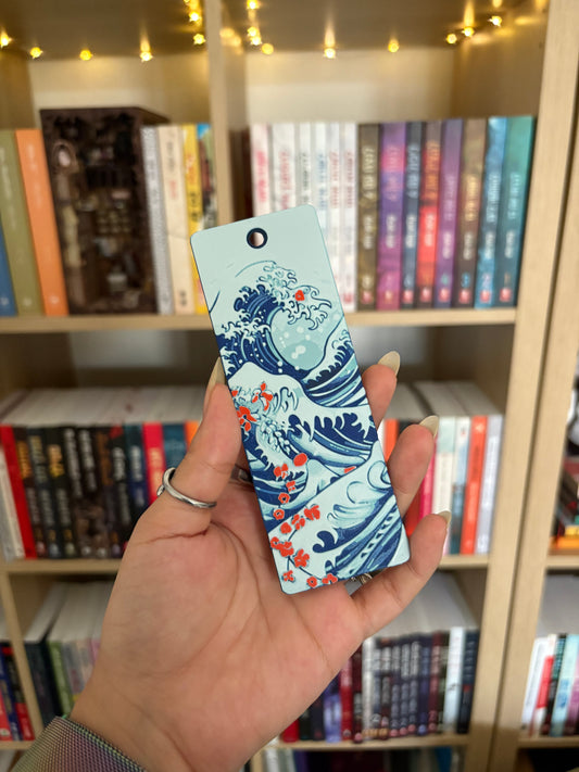 The big Japanese wave n.2 bookmark