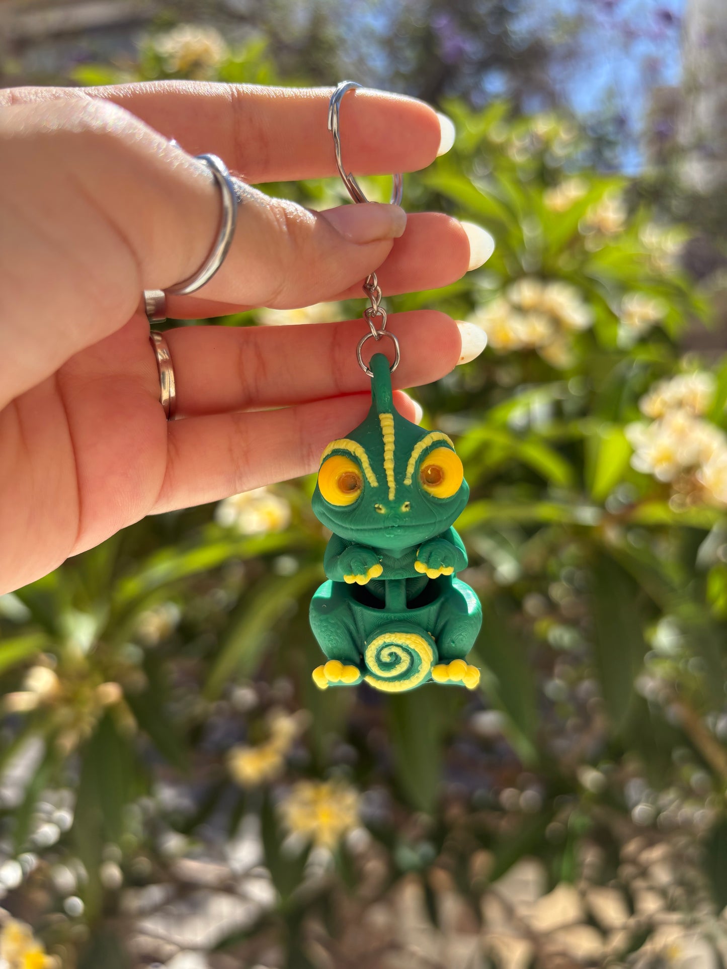 Pascal Chameleon Keychain