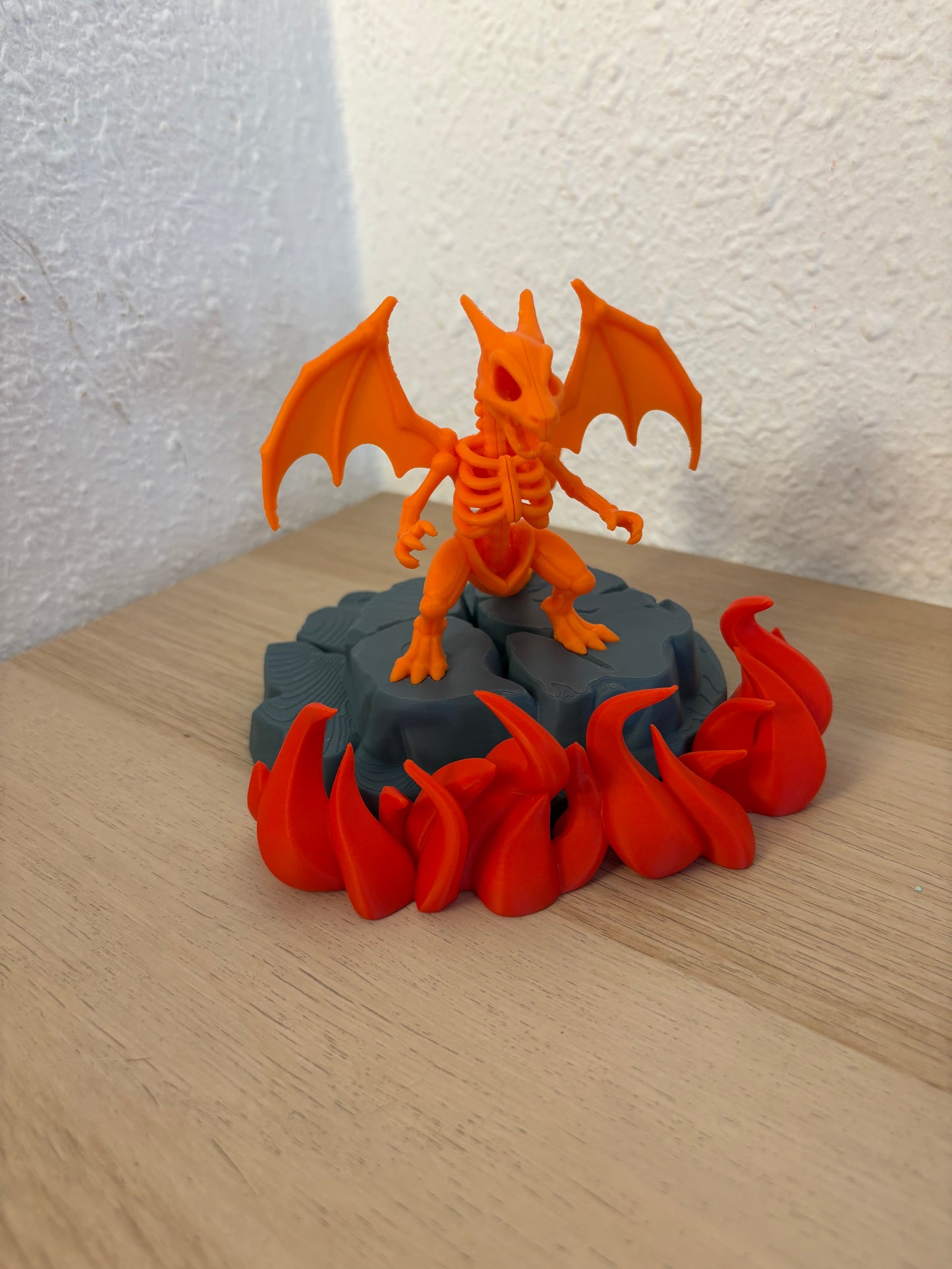 Inferno Charizard Skeleton Figure