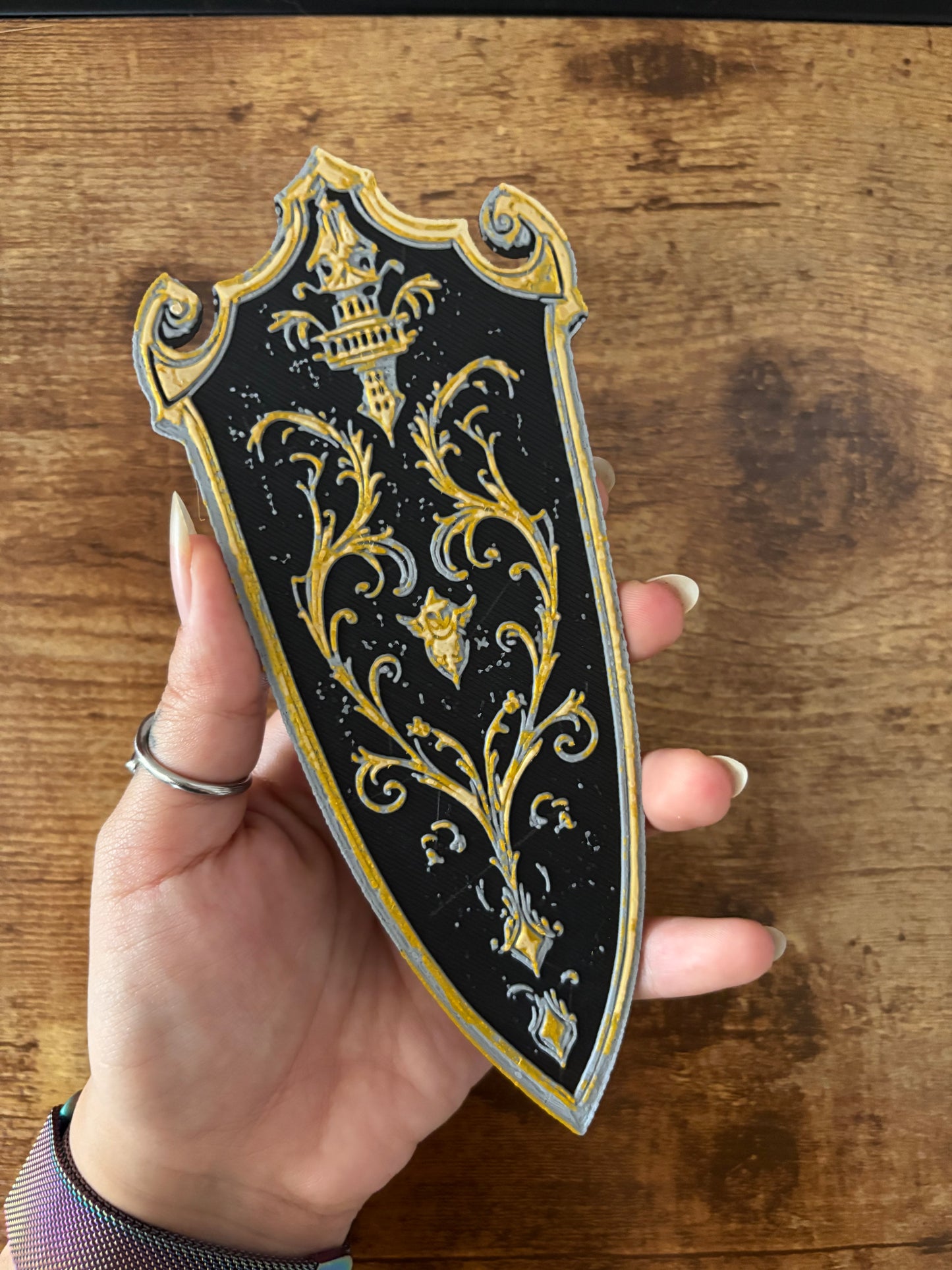 Shield bookmark