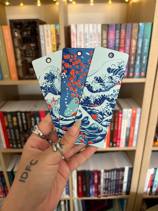 The Big Japanese Wave Bookmarks