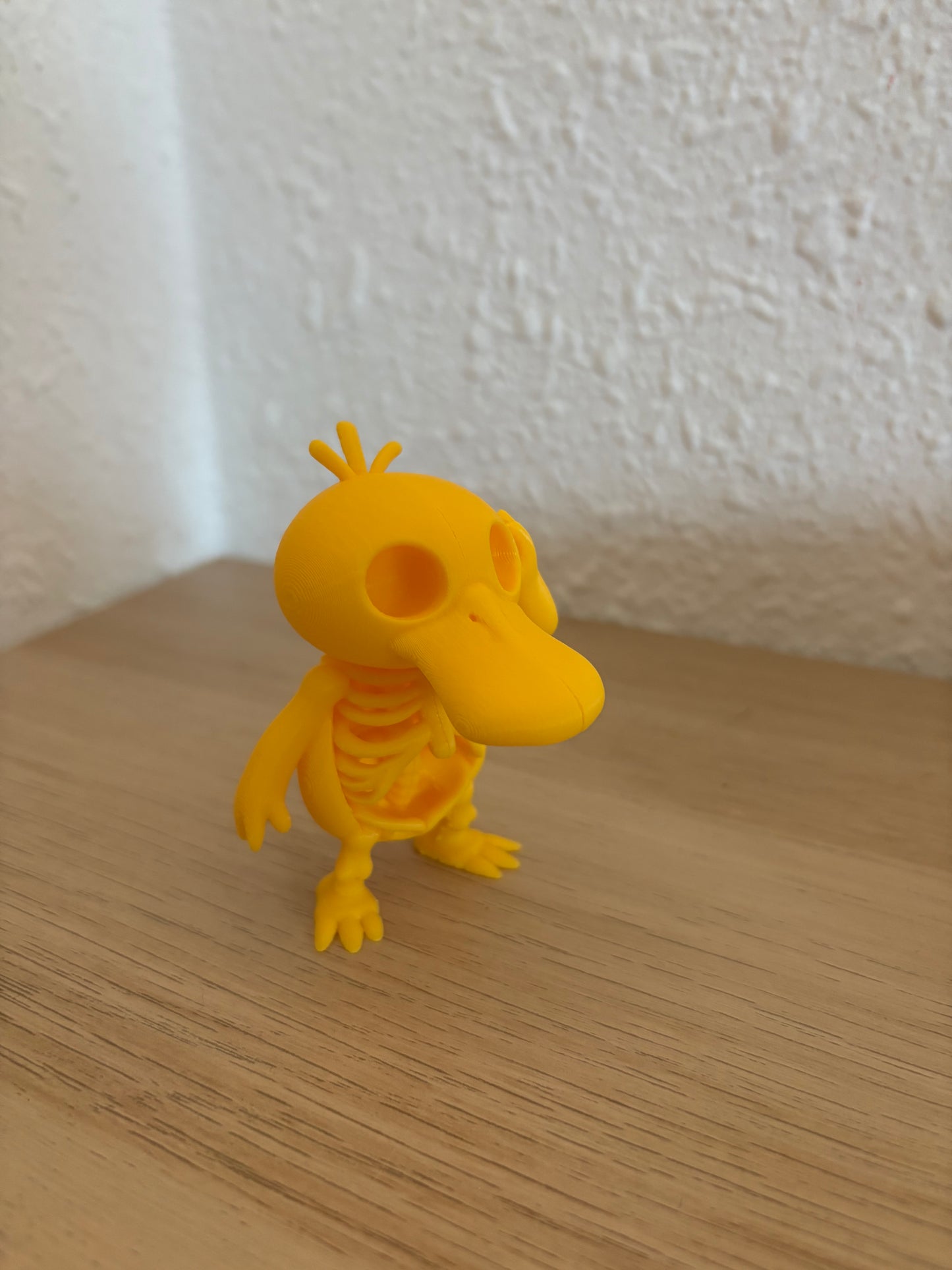 Psyduck Skeleton Figure