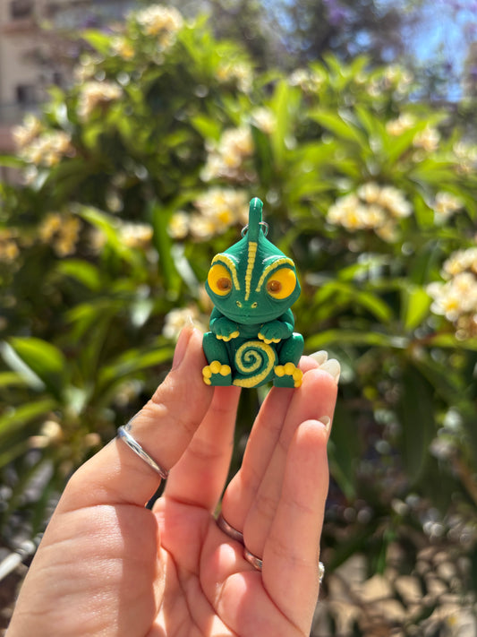 Pascal Chameleon Keychain