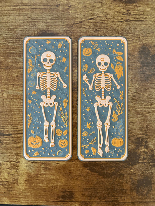 Dancing Skeleton Bookmarks