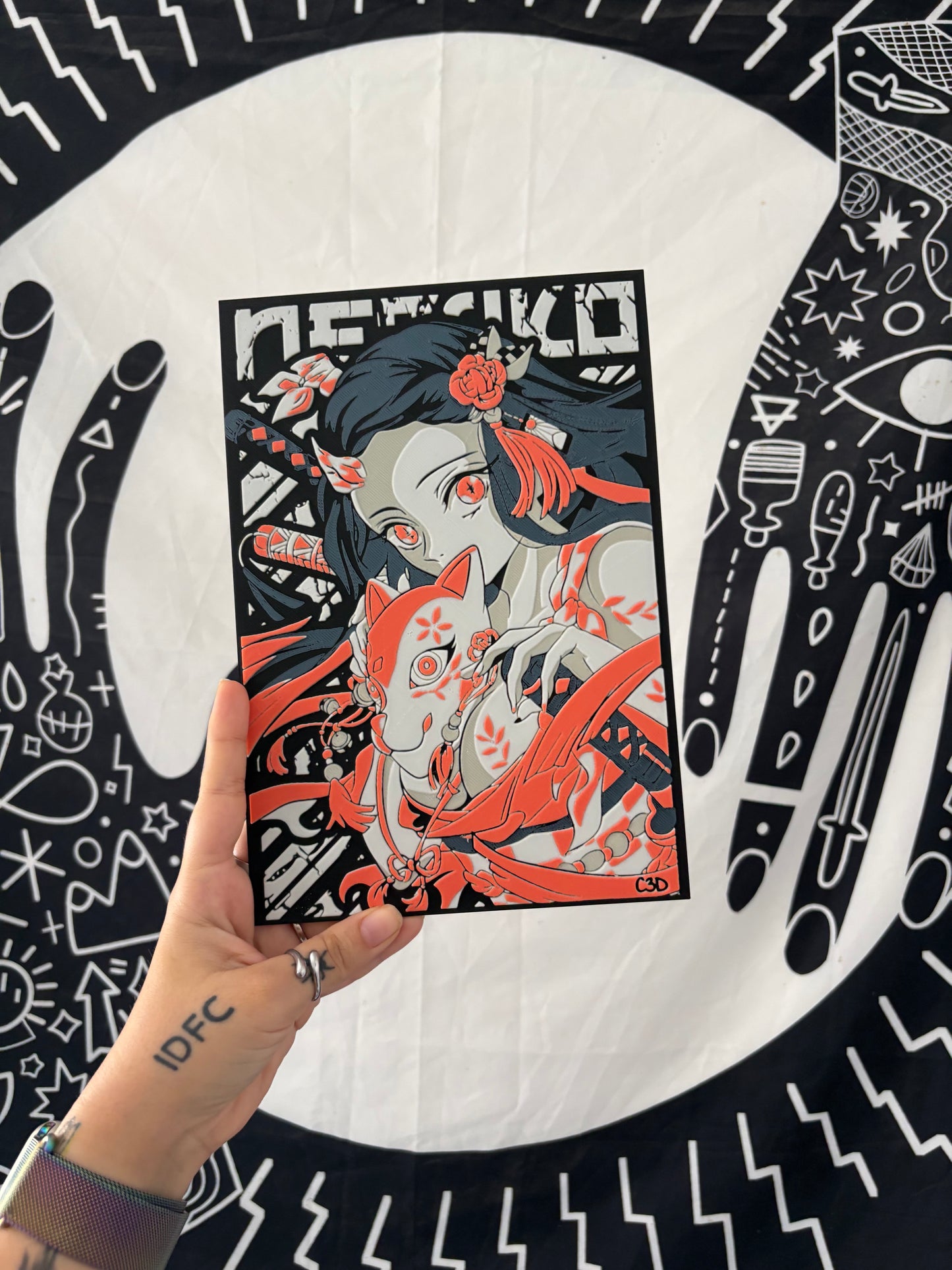 Nezuko Wall Art