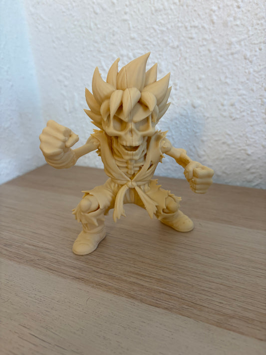 Goku Skeleton Figure