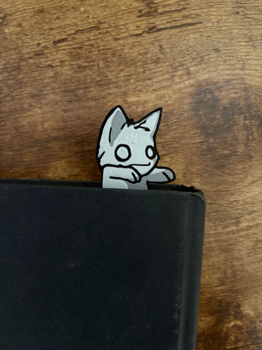 Zombie cat bookmark