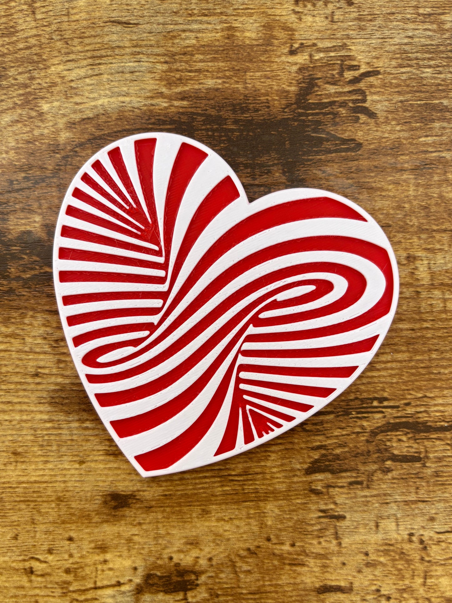 Hypnotic Heart Coasters
