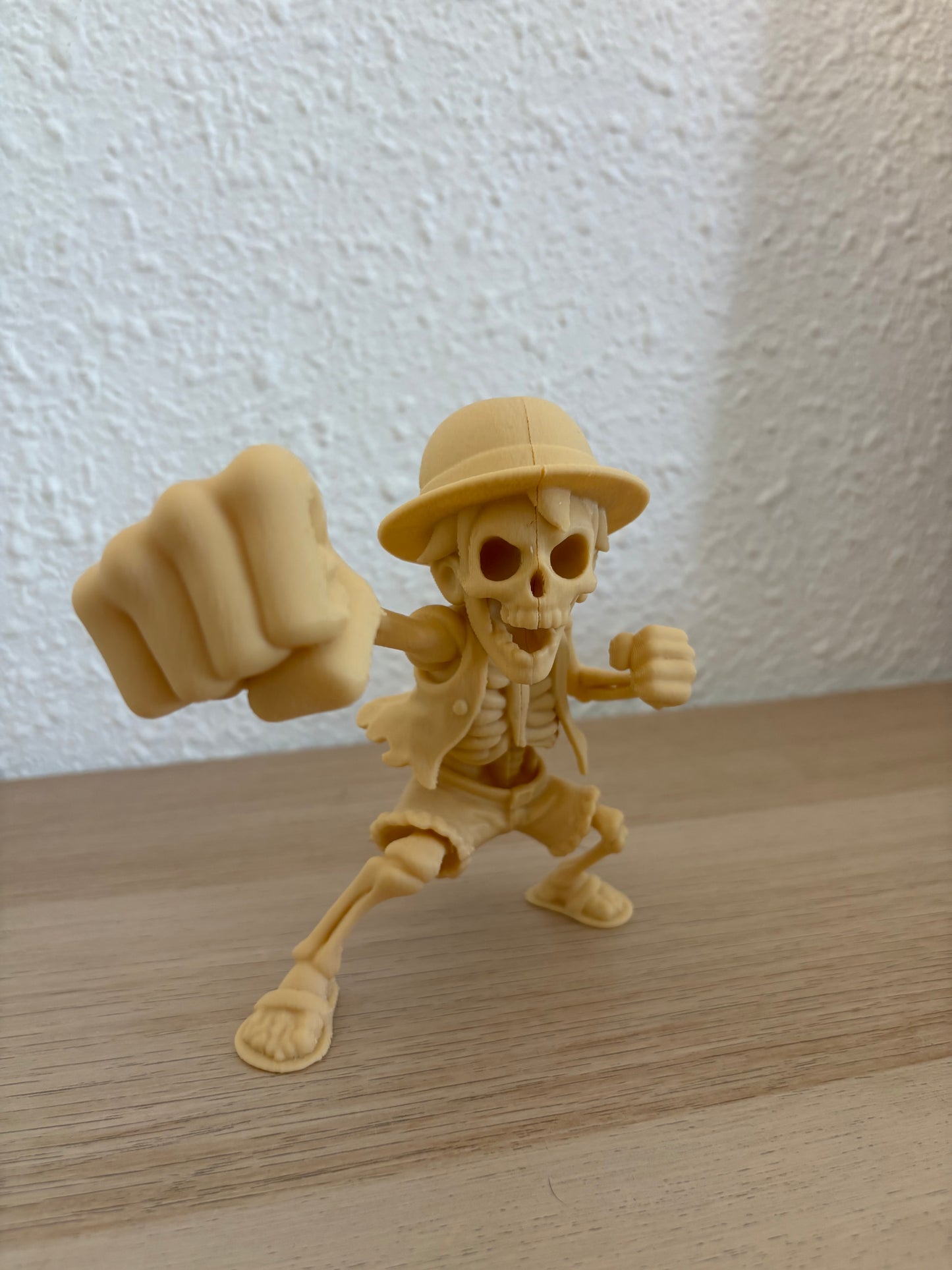 Luffy Skeleton Figure