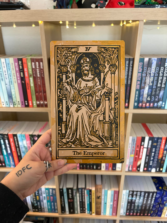 The Emperor Tarot Wall Art
