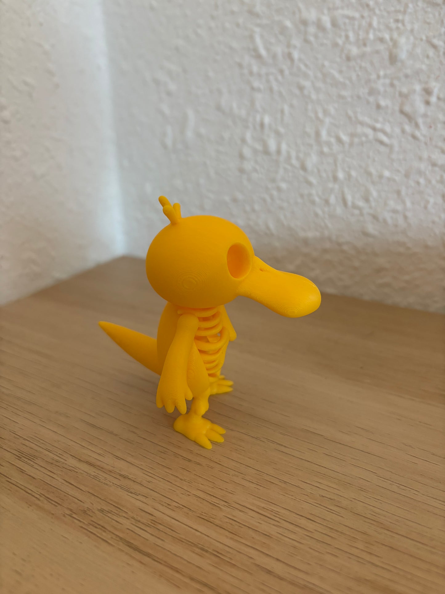 Psyduck Skeleton Figure