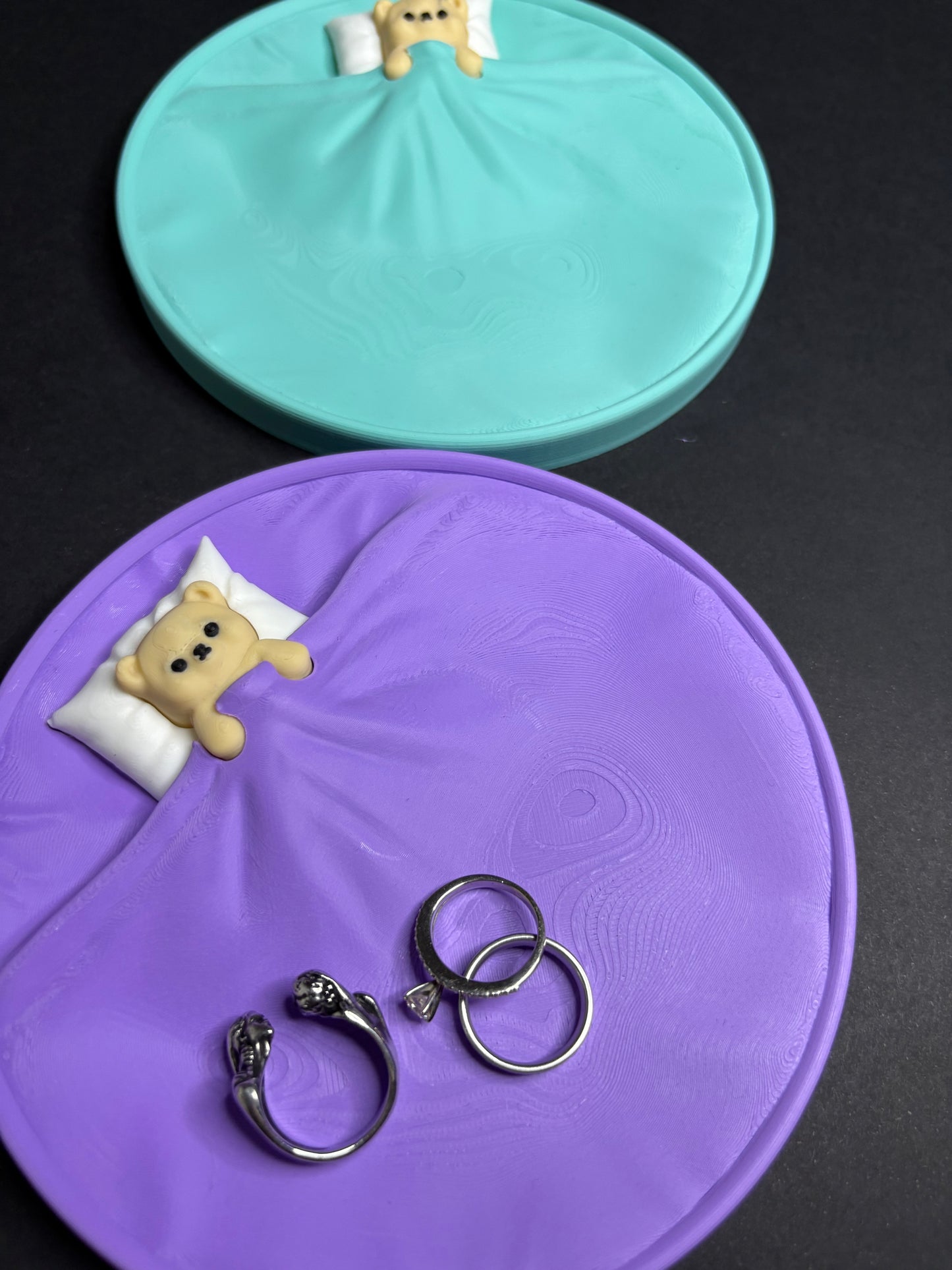 Teddy bear tray