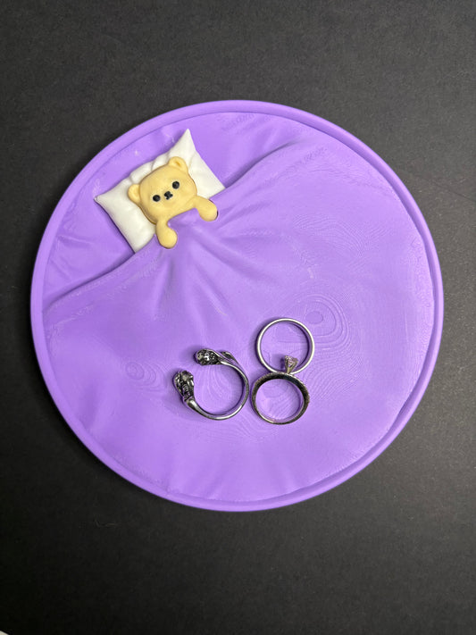 Teddy bear tray